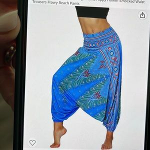 Hippie Floral Pants for women